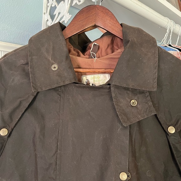 Outback Trading Company Limited Vintage waterproof full-length oiled slicker - Picture 16 of 16